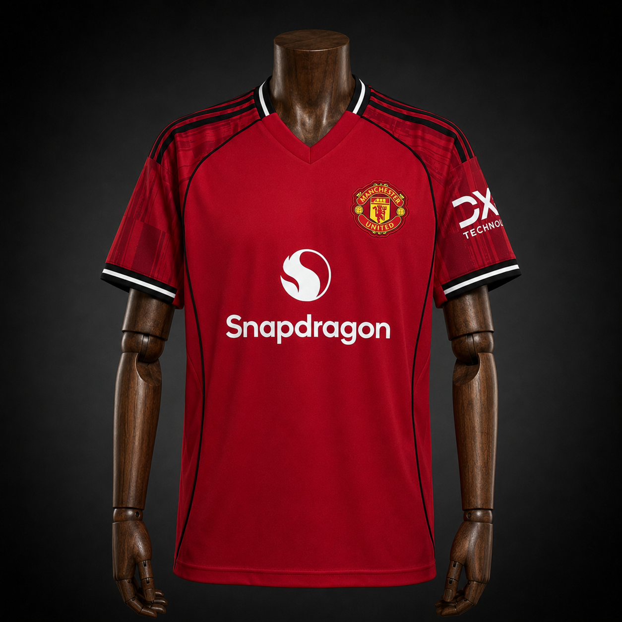Manchester United maillot Domicile 2025/2026 version Fan vue de face