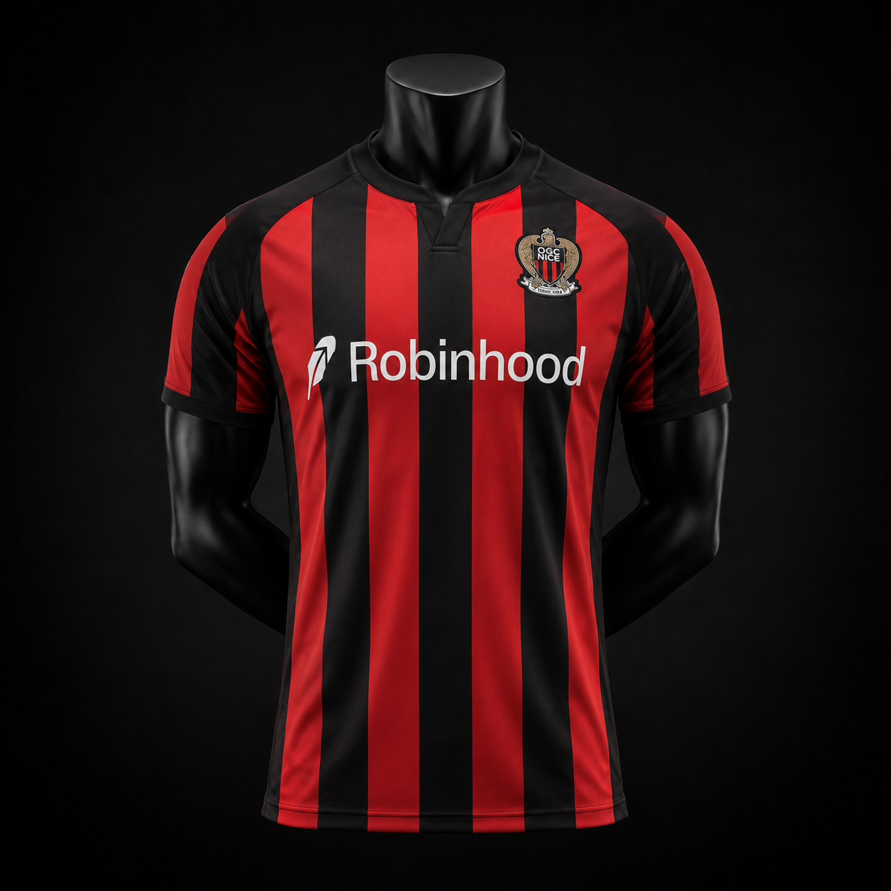 OGC Nice maillot domicile 2026/2027 version Player vue de face