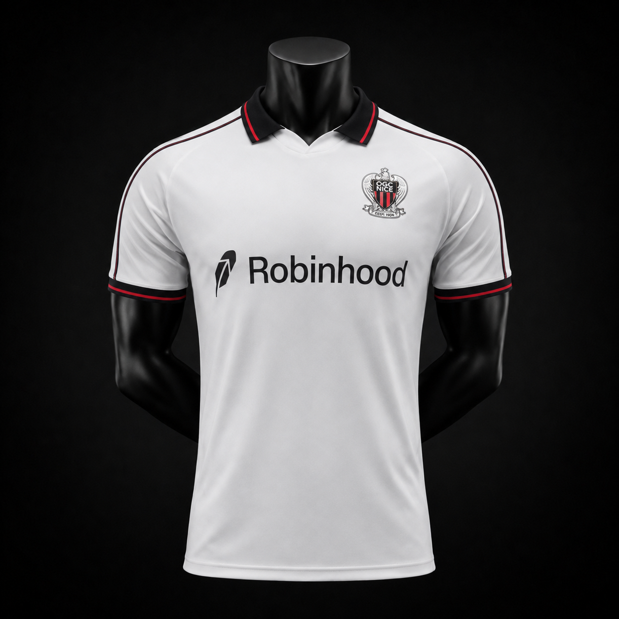 OGC Nice maillot extérieur 2026/2027 version Player vue de face