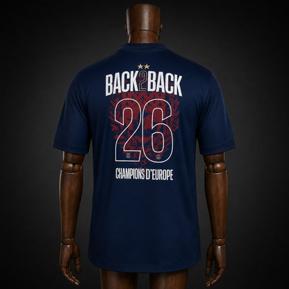 PSG – Maillot Domicile Champion – 2026 – Version Fan – vue de dos