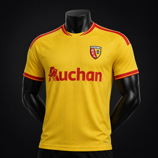RC Lens maillot domicile 2026/2027 version Player vue de face