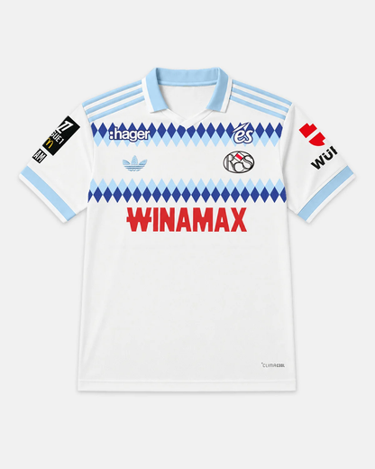 RC Strasbourg Alsace maillot extérieur 2026/2027 version Player vue de face