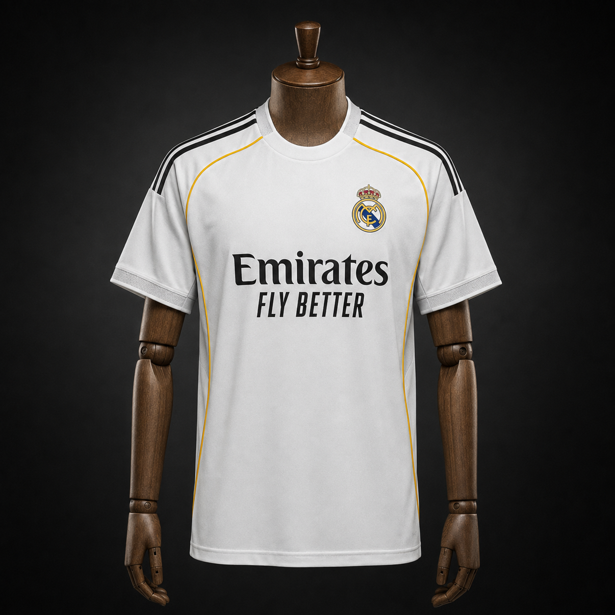 Real Madrid – Maillot Domicile – 2025/2026 – Version Fan – vue de face