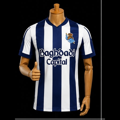 Real Sociedad maillot domicile 2026/2027 version Fan vue de face