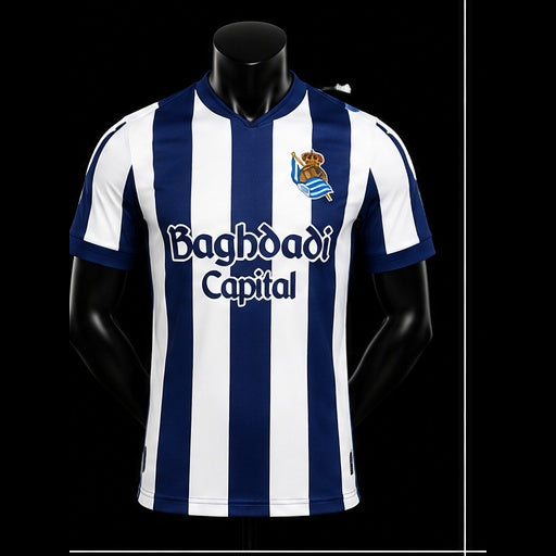 Real Sociedad maillot domicile 2026/2027 version Player vue de face