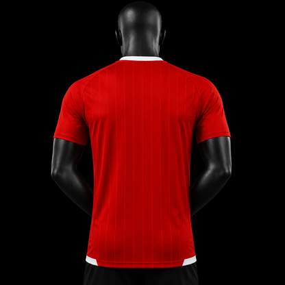 Stade Brestois 29 maillot domicile 2026/2027 version Player vue de dos sur mannequin noir
