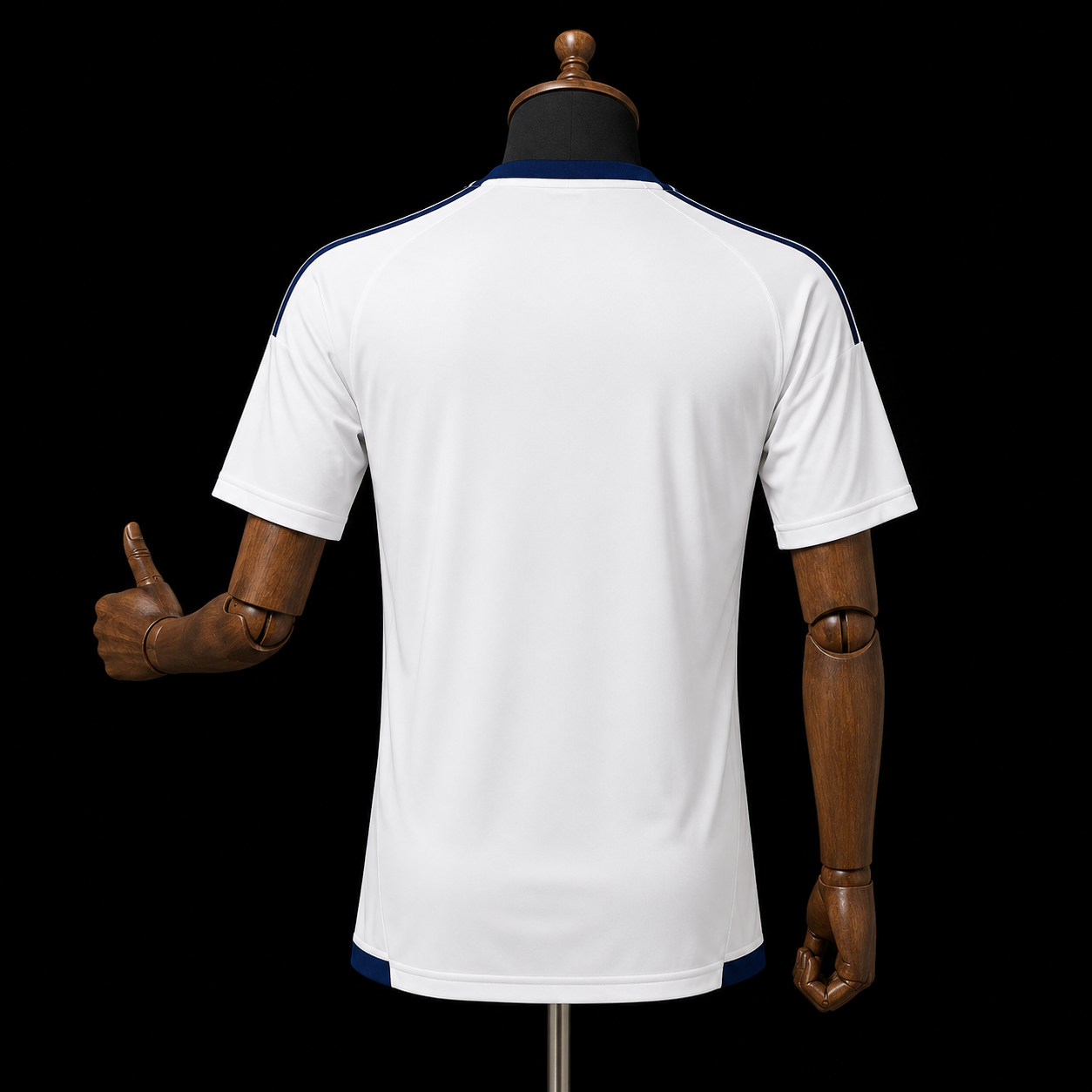 Stade Brestois 29 maillot extérieur 2026/2027 version Fan vue de dos sur mannequin en bois