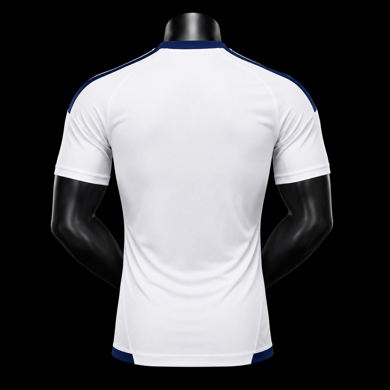Stade Brestois 29 maillot extérieur 2026/2027 version Player vue de dos sur mannequin noir