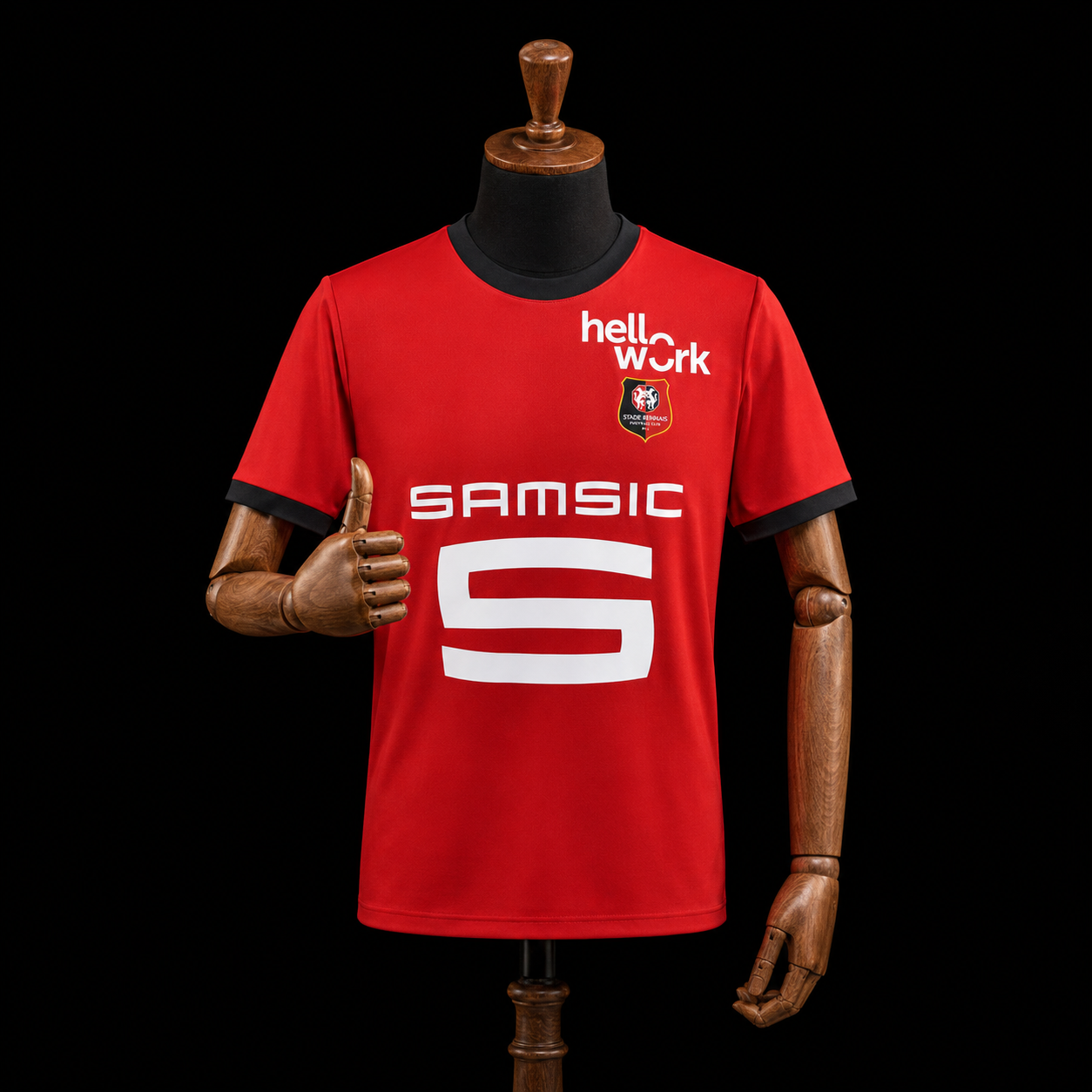 Stade Rennais maillot domicile 2026/2027 version Fan vue de face