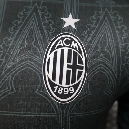 AC Milan – Maillot Concept Premium Noir – 2023/2024 – Version Fan