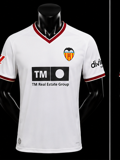Valencia CF maillot domicile 2026/2027 version Player vue de face