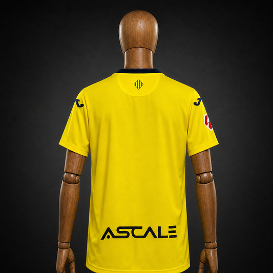 Villarreal CF – Maillot Domicile – 2025/2026 – Version Fan – vue de dos