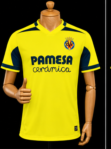 Villarreal CF maillot domicile 2026/2027 version Fan vue de face