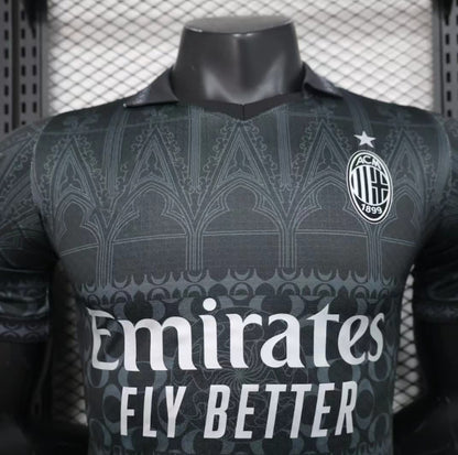 AC Milan – Maillot Concept Premium Noir – 2023/2024 – Version Fan